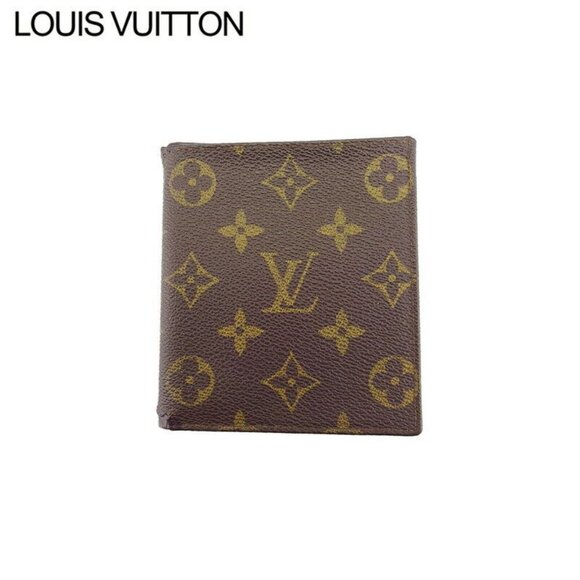 LOUIS VUITTON Bifold Billfold Monogram Authentic Used - Picture 2 of 8